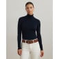 RALPH LAUREN- Maglia dolcevita in misto seta
