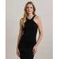 RALPH LAUREN- Abito in maglia a coste senza maniche