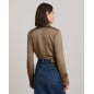 RALPH LAUREN- Camicia in charmeuse di raso Classic-Fit