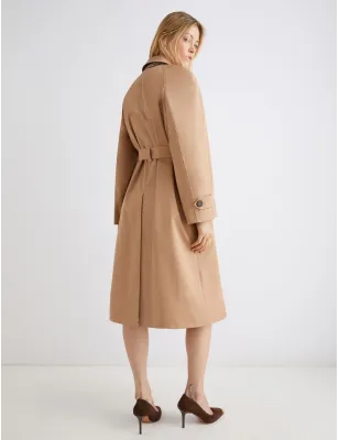 MARELLA- Trench in gabardina stretch