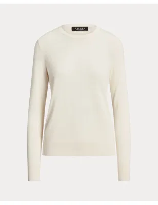 RALPH LAUREN- Maglia in misto cotone