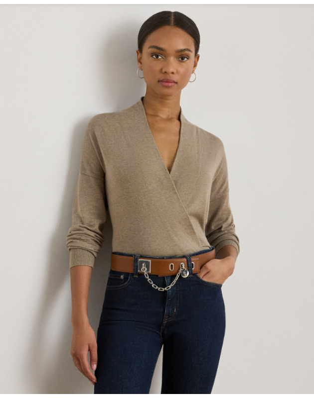 RALPH LAUREN- Maglia in cotone- modal