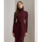 RALPH LAUREN- Abito dolcevita con fiocco