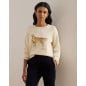 RALPH LAUREN- Maglia con golden retriever a intarsi RALPH LAUREN- Maglia con golden retriever a intarsi