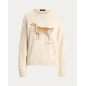 RALPH LAUREN- Maglia con golden retriever a intarsi RALPH LAUREN- Maglia con golden retriever a intarsi