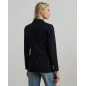RALPH LAUREN- Blazer in crêpe di lana a doppio petto