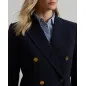 RALPH LAUREN- Blazer in crêpe di lana a doppio petto