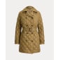 RALPH LAUREN- Trench trapuntato a rombi