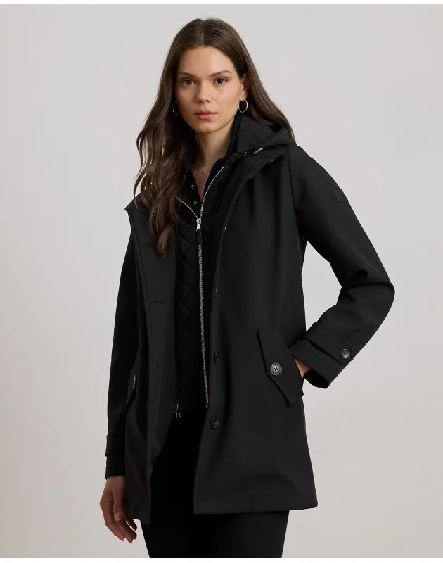 RALPH LAUREN- Giacca trapuntata con cappuccio e gilet