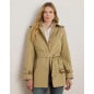 RALPH LAUREN- Trench con pelle ecologica