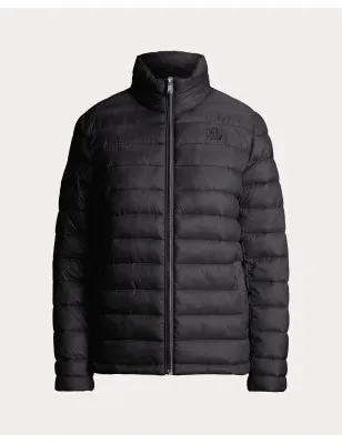 RALPH LAUREN- Giubbotto imbottito con collo a imbuto
