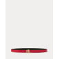 RALPH LAUREN- Cintura sottile double-face con logo RALPH LAUREN- Cintura sottile double-face con logo