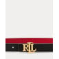 RALPH LAUREN- Cintura sottile double-face con logo RALPH LAUREN- Cintura sottile double-face con logo