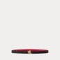 RALPH LAUREN- Cintura sottile double-face con logo RALPH LAUREN- Cintura sottile double-face con logo