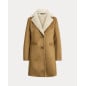 RALPH LAUREN- Cappotto shearling ecologico e camoscio