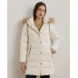 RALPH LAUREN- Piumino con pelliccia ecologica