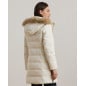 RALPH LAUREN- Piumino con pelliccia ecologica