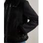 RALPH LAUREN- Giacca in camoscio ecologico