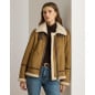 RALPH LAUREN- Giacca in camoscio ecologico