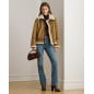 RALPH LAUREN- Giacca in camoscio ecologico