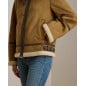 RALPH LAUREN- Giacca in camoscio ecologico