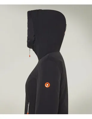 DEKKER - Parka tecnico in scuba e nylon