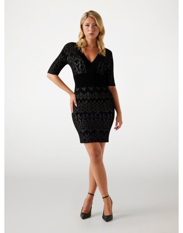MARCIANO by GUESS- Vestito in maglia con logo Marciano