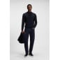 HUGO BOSS- Maglione con colletto con zip in lana vergine