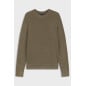 HUGO BOSS- Maglione regular fit con lavorazione effetto velluto a coste