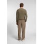 HUGO BOSS- Maglione regular fit con lavorazione effetto velluto a coste