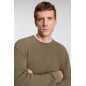 HUGO BOSS- Maglione regular fit con lavorazione effetto velluto a coste