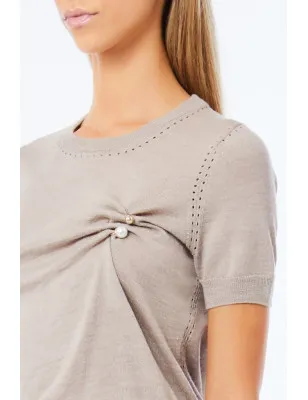 LIU JO- Maglia con drop