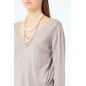 LIU JO- Maglia con fiocco laterale