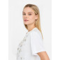 LIU JO- T-shirt con perle e strass LIU JO- T-shirt con perle e strass