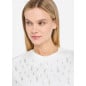 LIU JO- T-shirt con perle e strass LIU JO- T-shirt con perle e strass
