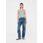 LIU JO- Jeans balloon con borchie e strass