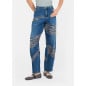 LIU JO- Jeans balloon con borchie e strass