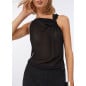 LIU JO- Top in cotone e georgette LIU JO- Top in cotone e georgette