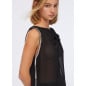 LIU JO- Top in cotone e georgette LIU JO- Top in cotone e georgette