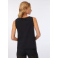 LIU JO- Top in cotone e georgette LIU JO- Top in cotone e georgette