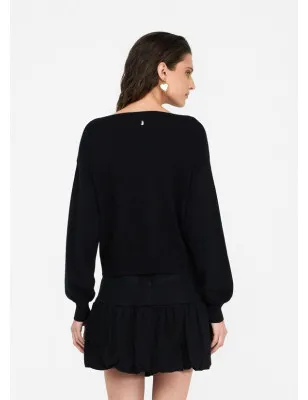 LIU JO- Maglia con strass