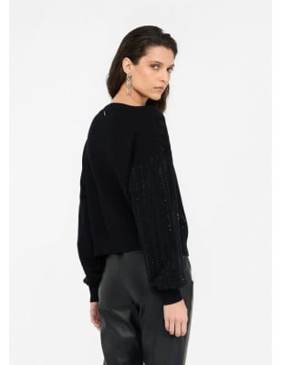LIU JO- Maglia con strass