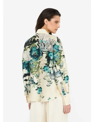 LIU JO- Camicia in twill stampato