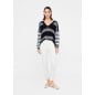 LIU JO- Maglia a righe 100% lana