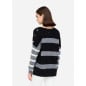LIU JO- Maglia a righe 100% lana
