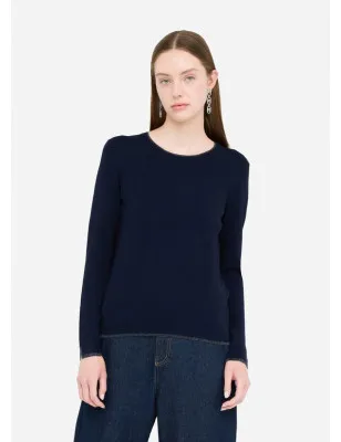 LIU JO- Pullover con dettagli in lurex®