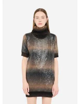 LIU JO- Abito in lana con paillettes