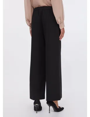LIU JO- Pantaloni cropped con cintura