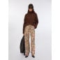 LIU JO- Pantaloni flare con stampa