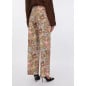LIU JO- Pantaloni flare con stampa